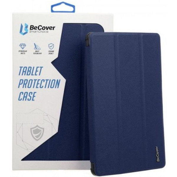 Фото - Чехол для планшета BeCover Smart for Samsung Galaxy Tab A8 SM-X200/SM-X205 Deep Blue (707262)