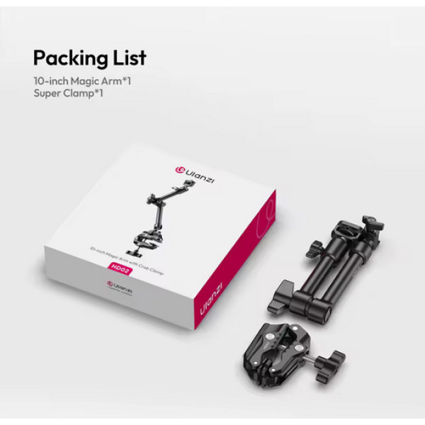 Фото - Штатив Ulanzi HD02 10-inch Magic Arm Kit (T098 HD02)
