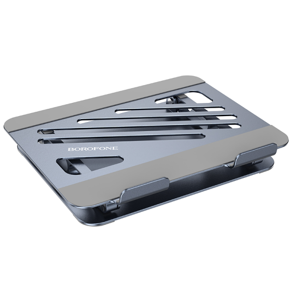 Фото - Подставка под ноутбук BOROFONE BH115 Plus Vito metal notebook stand Metal Gray (6941991112454)