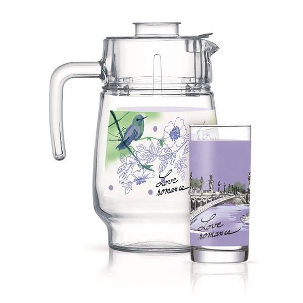 Фото - Набор для напитков Luminarc Love Romance Purple 7 пр. (Q5667)