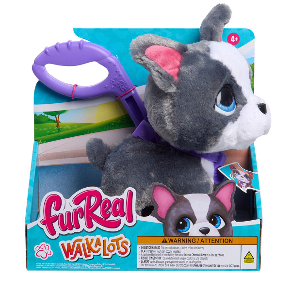 Фото - Интерактивная игрушка Furreal Walk-a-Lots – ФРАНЦУЗСКИЙ БУЛЬДОГ (28161)