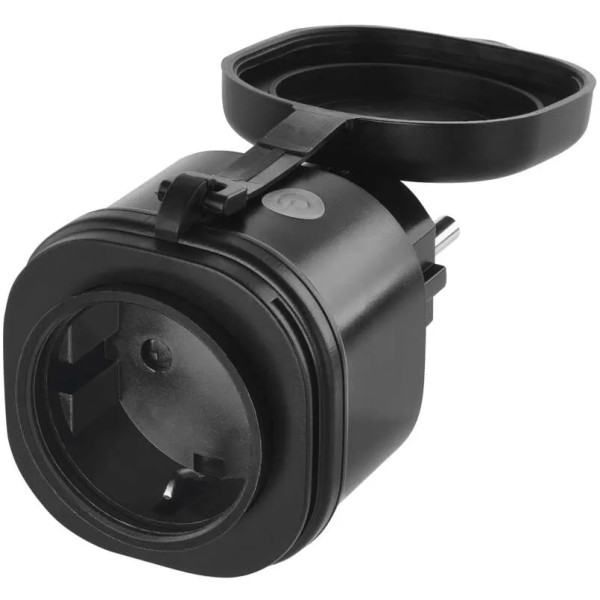 Фото - Умная розетка EMOS влагозащищенная WIFI P5532 GoSmart, IP44 Фото - Умная розетка EMOS влагозащищенная WIFI P5532 GoSmart, IP44