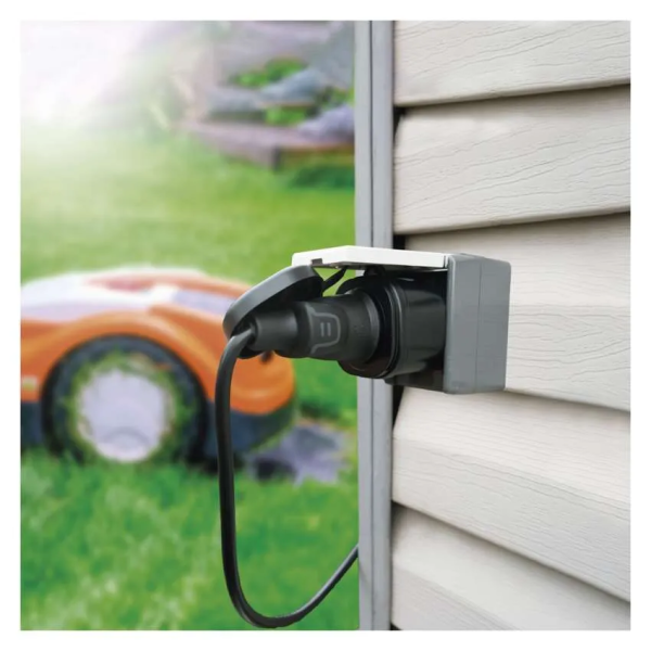 Фото - Умная розетка EMOS влагозащищенная WIFI P5532 GoSmart, IP44