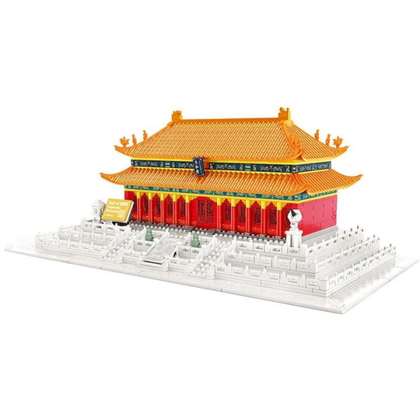 Фото - Пластиковый конструктор Wange Запретный город, Пекин, Китай (6221)