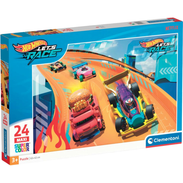 Фото - Пазлы (3-4 года) Clementoni Hot Wheels серия MAXI 24 эл. (28523) Фото - Пазлы (3-4 года) Clementoni Hot Wheels серия MAXI 24 эл. (28523)