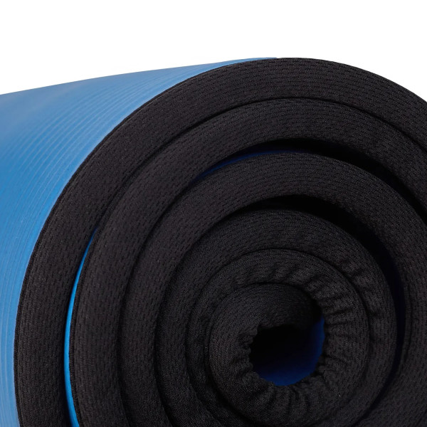 Фото - Коврик для йоги и фитнеса TECOFIT Коврик/мат TECOFIT NBR 183x61x1 см Blue-Black +чехол-сумка в подарок (TOP18124795/1)