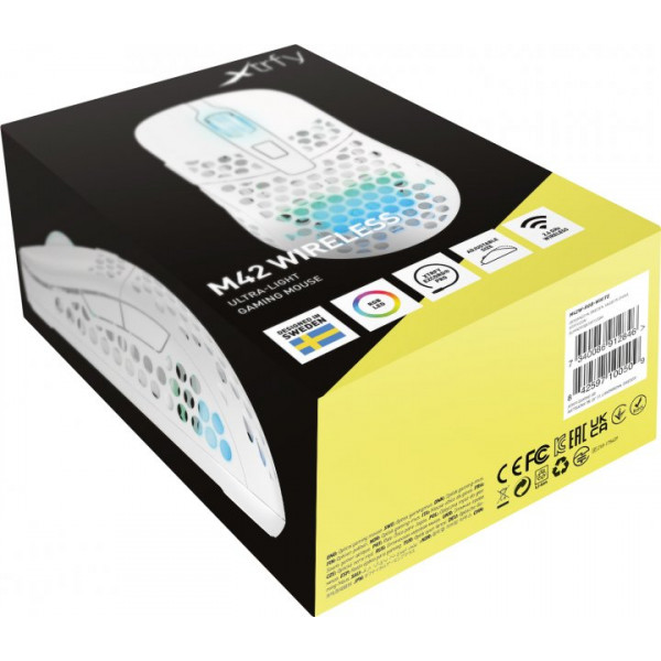 Фото - Мышь проводная Xtrfy M42 WL RGB White