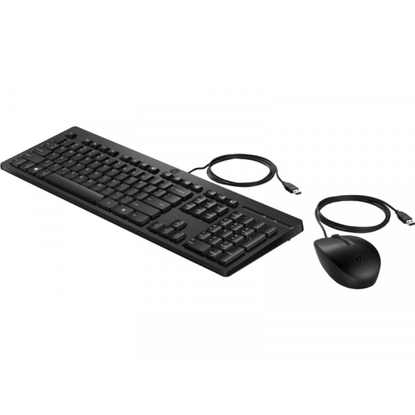 Фото - Клавиатура+мышь HP 225 USB Black