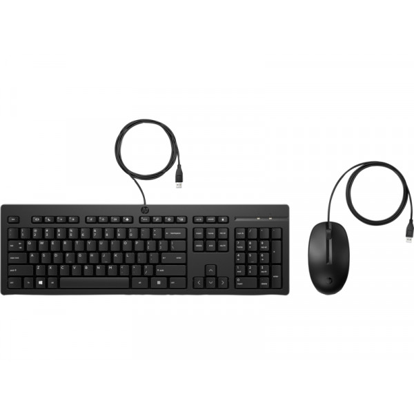 Фото - Клавиатура+мышь HP 225 USB Black