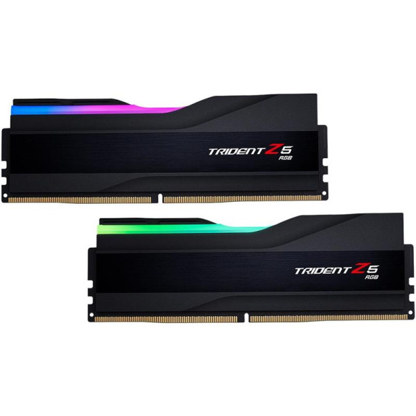 Фото - Память DDR G.Skill Trident Z5 RGB Matte Black DDR5 8000Mhz 32GB Kit 2x16GB (F5-8000J3848H16GX2-TZ5RK) Фото - Память DDR G.Skill Trident Z5 RGB Matte Black DDR5 8000Mhz 32GB Kit 2x16GB (F5-8000J3848H16GX2-TZ5RK)
