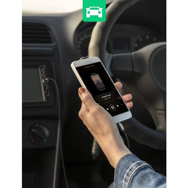 Фото - Кабель 3.5 мм - 3.5 мм UGREEN AV112 3.5 mm M - 3.5 mm M Cable 2m Black (50363)