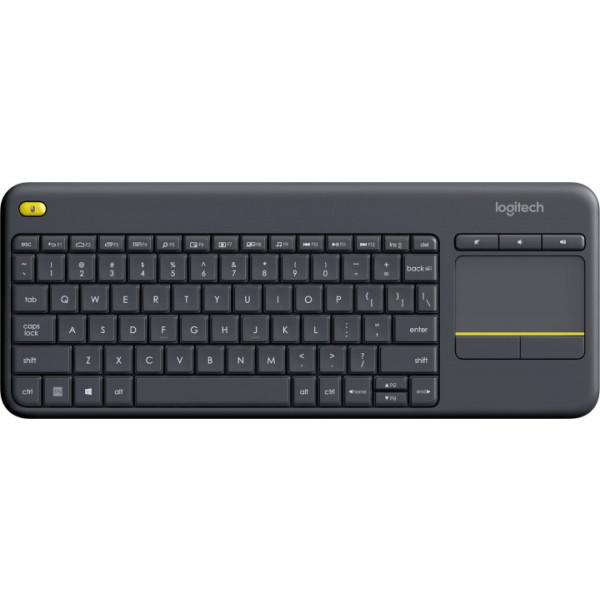 Фото - Клавиатура беспроводная для Smart TV Logitech Touch K400 Plus UA Black (920-007145)