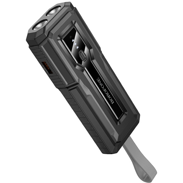 Фото - Батарея мобильная BOROFONE BJ54 Graceful 22.5W+PD20W fully compatible flashlight power bank 10000mAh Black (6941991111617)