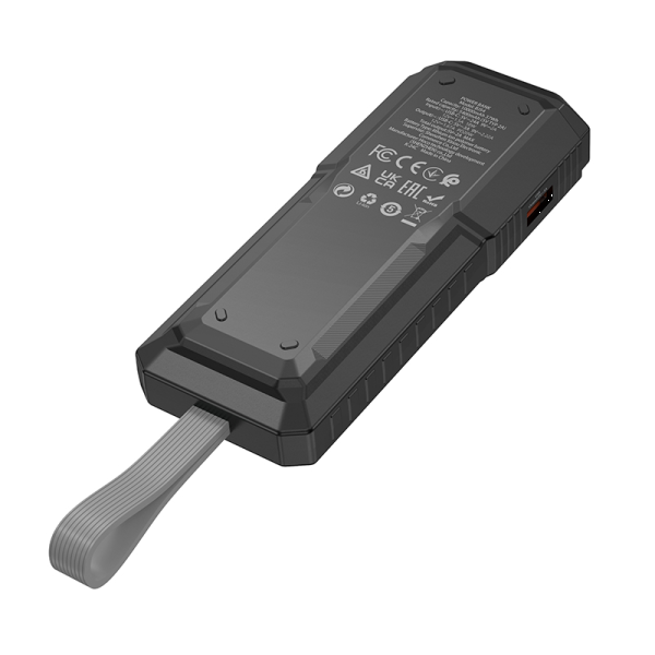 Фото - Батарея мобильная BOROFONE BJ54 Graceful 22.5W+PD20W fully compatible flashlight power bank 10000mAh Black (6941991111617)