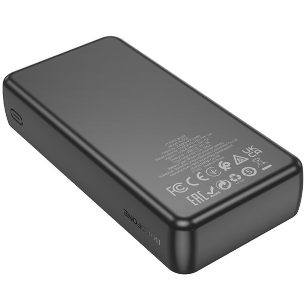 Фото - Батарея мобильная BOROFONE BJ55A Graceful power bank 20000mAh Black (6941991111785)