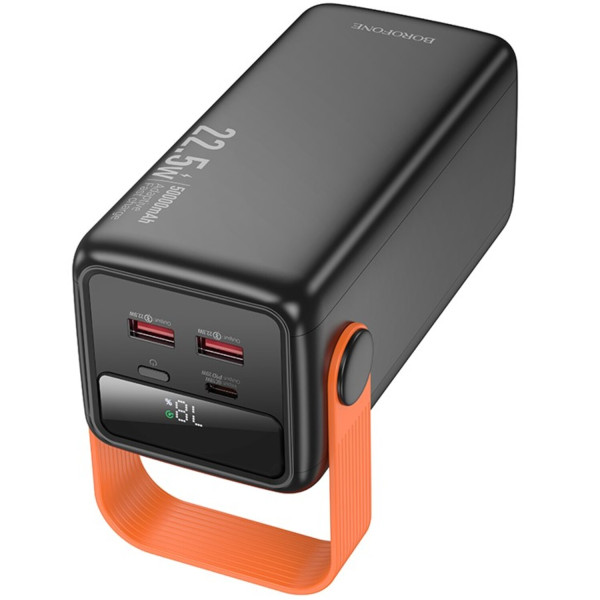Фото - Батарея мобильная BOROFONE BJ66A Magnifico 22.5W+PD20W 50000mAh Black (6941991115158)