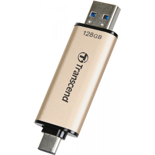 Фото - Флеш USB Transcend JetFlash 930 128GB USB 3.2/Type-C (TS128GJF930C) Gold-Black