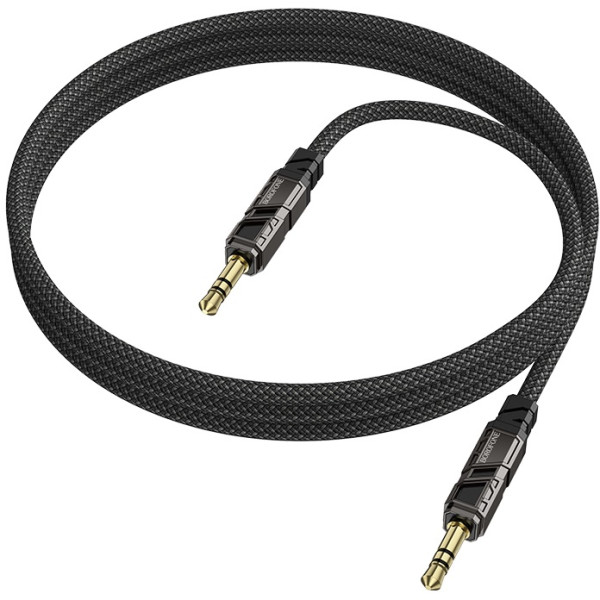 Фото - Кабель 3.5 мм - 3.5 мм BOROFONE BL22 Dignity audio cable AUX Black (6941991117725)