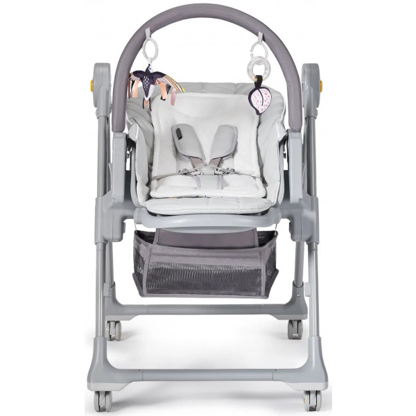 Фото - Уценка - Стульчик для кормления классический Kinderkraft Lastree Grey (KHLAST00GRY0000)