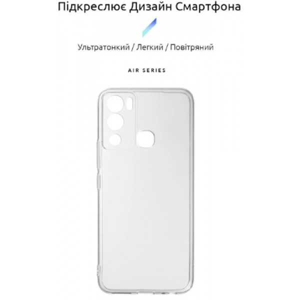 Фото - Чехол для смартфона Armorstandart Air Series for Infinix Hot 12i 4G (X665B) Camera cover Transparent (ARM62266)