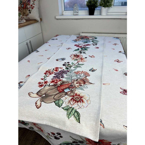 Фото - Скатерть прямоугольная Прованс гобелен Уют 95x100 cм (026002)