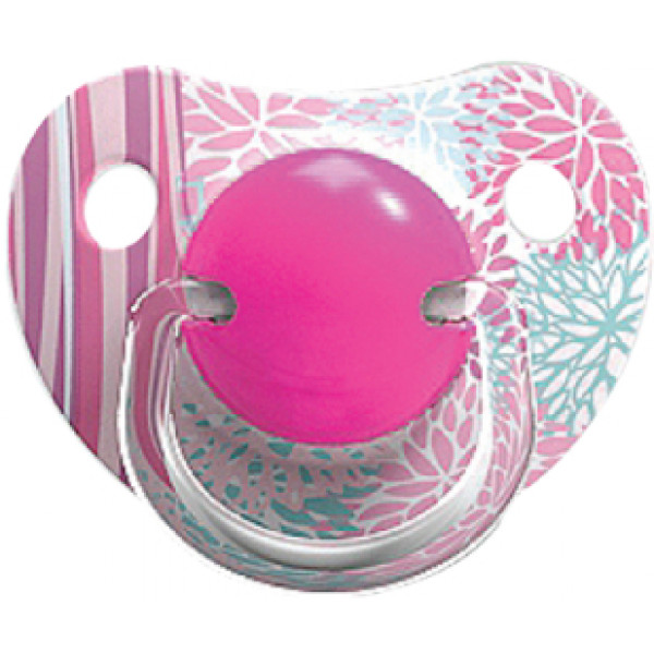 Фото - Ортодонтическая пустышка Lindo розовый (Li402/6-12р) Фото - Ортодонтическая пустышка Lindo розовый (Li402/6-12р)