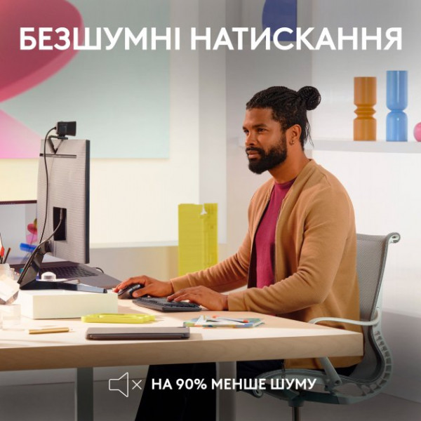 Фото - Мышь беспроводная Logitech MX Master 3S For Mac Performance Wireless Mouse Space Grey (910-006571)