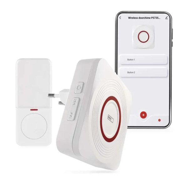 Фото - Беспроводной дверной звонок EMOS Умный P5735WS WIFI