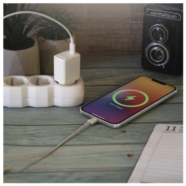 Фото - Сетевое зарядное устройство EMOS V01G20 1xUSB-C 20W 220V PD (V01G20)