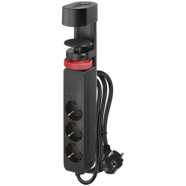 Фото - Сетевой фильтр EMOS P1321PD 3 розетки 1.5 м 2xUSB-A+1 USB-C