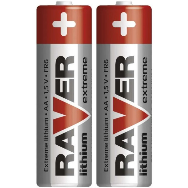 Фото - Батарейка тип AA RAVER by EMOS B7821 (АА) FR06 Литий блистер 2 шт.
