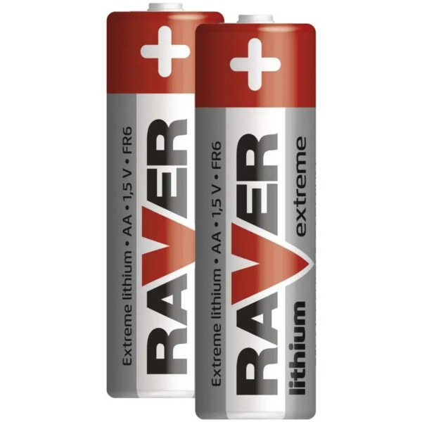Фото - Батарейка тип AA RAVER by EMOS B7821 (АА) FR06 Литий блистер 2 шт.