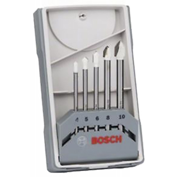 Фото - Набор сверл Bosch X-Pro 5 свёрл Expertceramic 4-10мм (2.608.587.169)