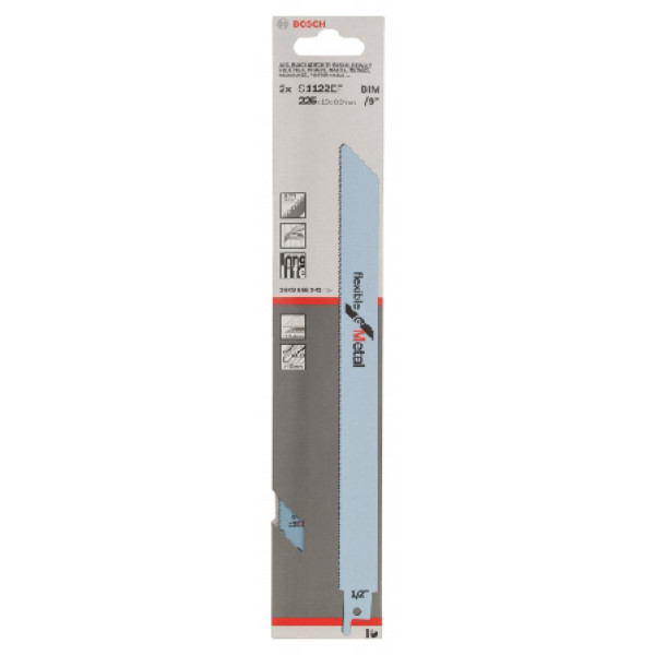 Фото - Полотно Bosch S 1122 EF 18TPI 2 шт. (2.608.656.042)