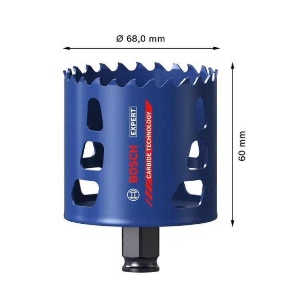 Фото - Коронка по металлу Bosch Professional Expert Tough Material 68x60 мм (2.608.900.433)