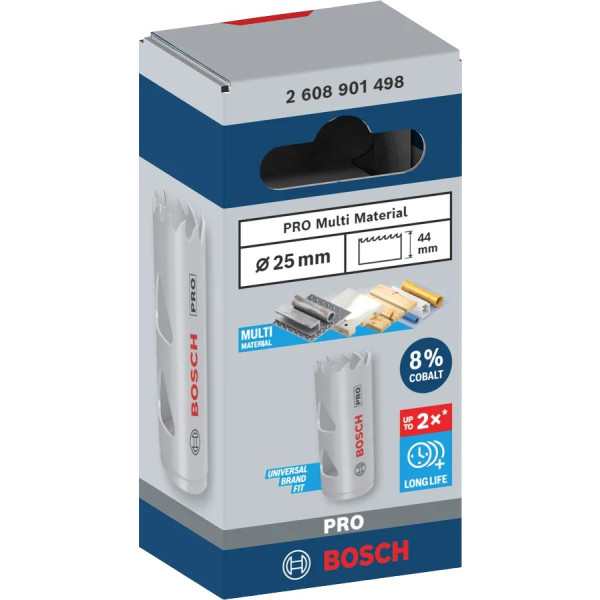 Фото - Коронка по металлу Bosch Professional Multi Material 25 мм (2.608.901.498)