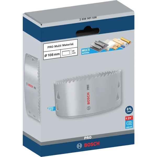 Фото - Коронка по металлу Bosch Professional Multi Material 108 мм (2.608.901.536)