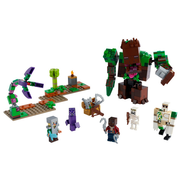 Фото - Конструктор LEGO Minecraft Мерзость из джунглей (21176)