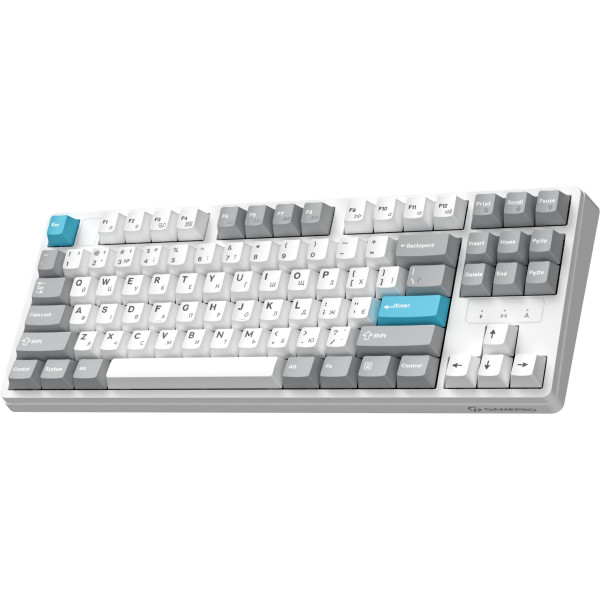 Фото - Клавиатура беспроводная игровая GamePro Asgard Ragnar Keychron Super White (MK285WH)