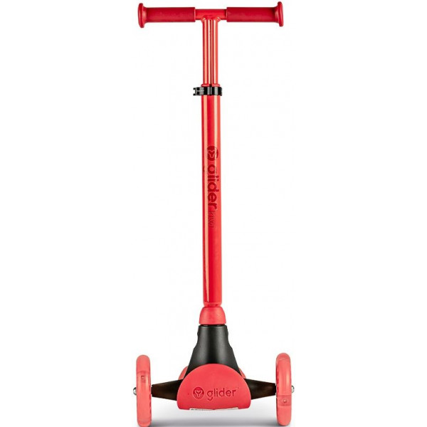 Фото - Трёхколёсный самокат YVolution YGlider Kiwi Красный (Y101258)