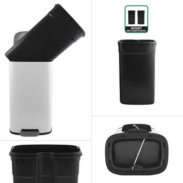 Фото - Бак для мусора с педалью Spirella AKIRA 30л (10.21567)