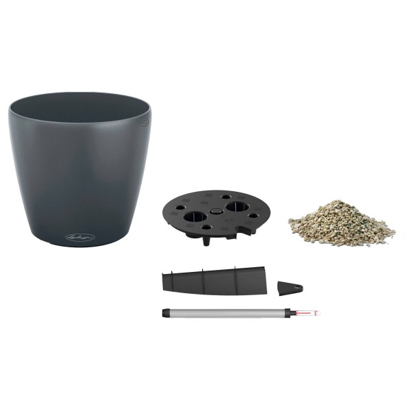 Фото - Вазон Lechuza CLASSICO Color ECO 28 темно-серый 18925