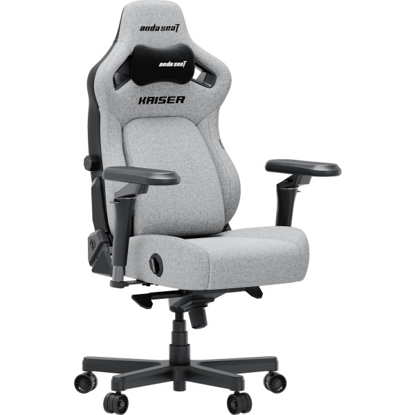 Фото - Кресло для геймеров Anda Seat Kaiser 4 V2 Size XL Gray Fabric (AD12YDDC-XLL-20-G-CF-03)