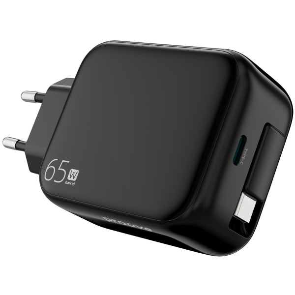 Фото - Сетевое зарядное устройство Proove Fixtape GaN Type-C 65W black (WCFP65010201)