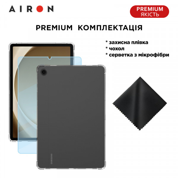 Фото - Чехол для планшета AIRON бампер Premium for Samsung Galaxy Tab A9 Transparent (4822352781138)