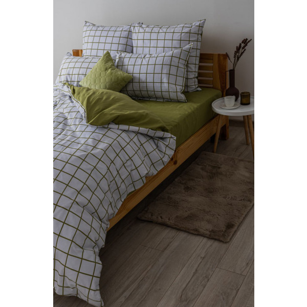 Фото - Комплект постельного белья ТЕП Happy Sleep Olive Check (2-03796_25147)