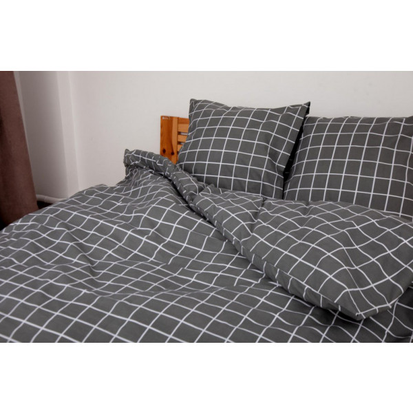 Фото - Комплект постельного белья ТЕП Happy Sleep Duo Grey Check (2-04010_26636)