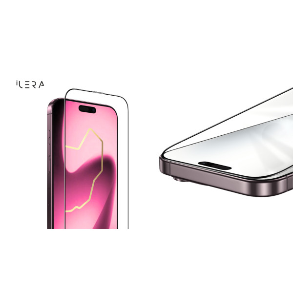 Фото - Защитное стекло для смартфона ILera DeLuxe Original Glass 2.0 for iPhone 17 (iLFCDL17)