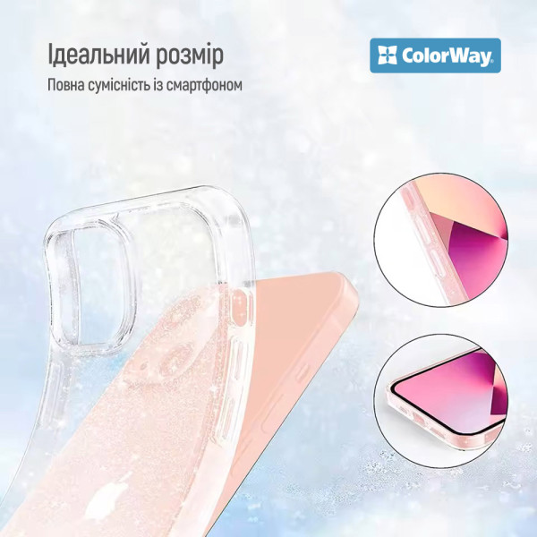 Фото - Чехол для смартфона Colorway TPU-Shine for Apple iPhone 17 (CW-CTSAI17)