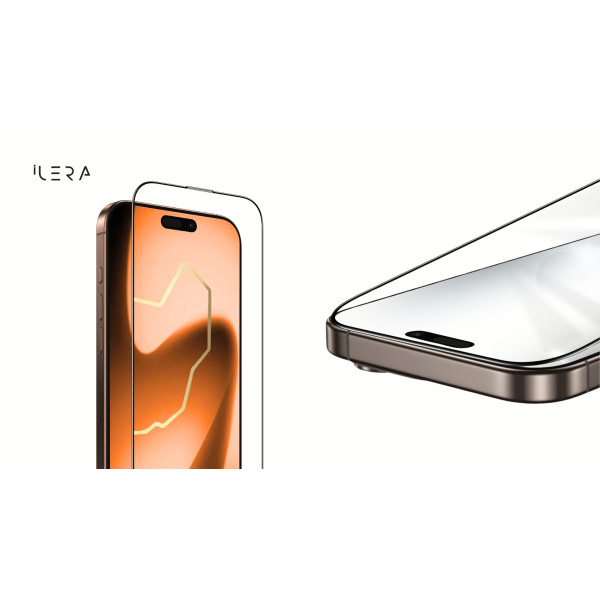 Фото - Защитное стекло для смартфона ILera Sapphire Ultra Glass 2.0 for iPhone 17 (ILSPDLPL17)